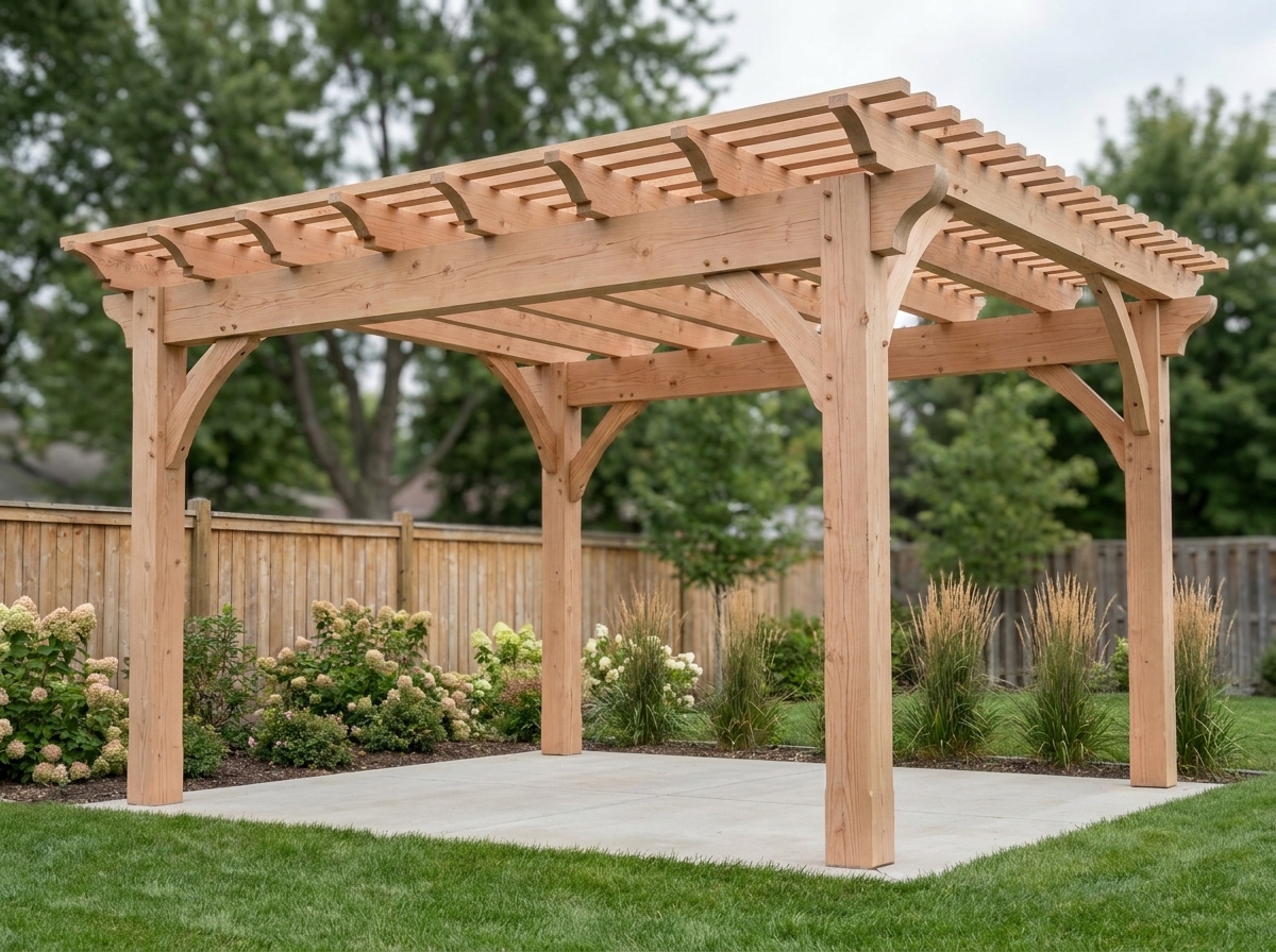 Florence pergola render